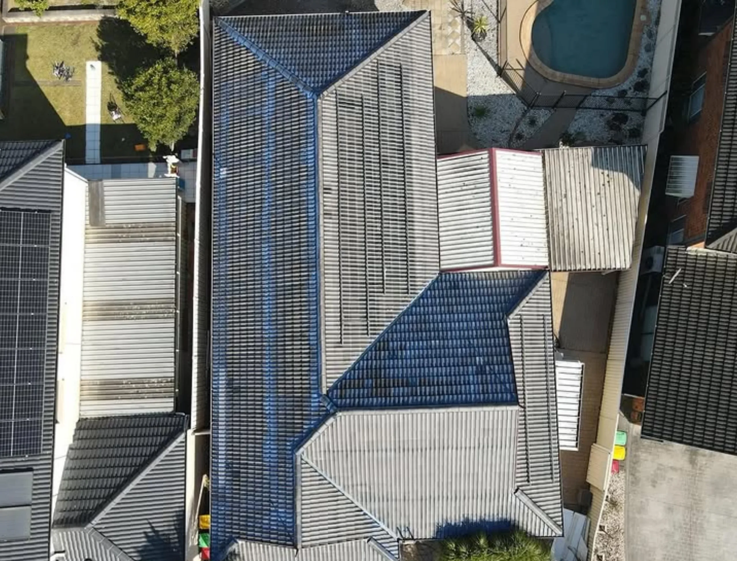 ridge re-pointing repair